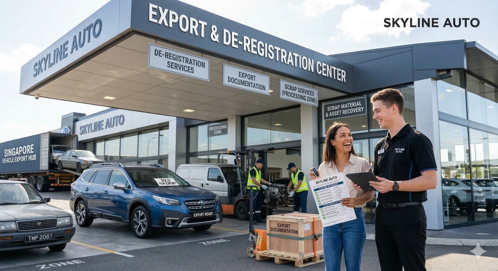 Skyline Auto service approach